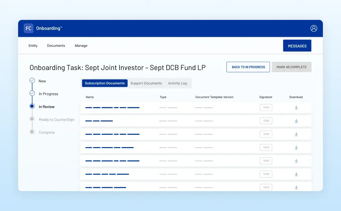ALT FundCentre Onboarding Webpage Boost pipeline transparency